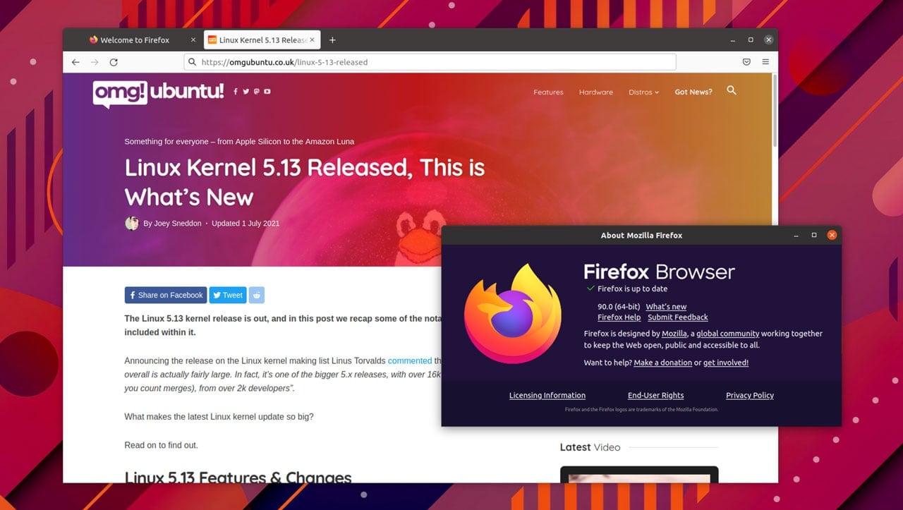 firefox for mac version 45